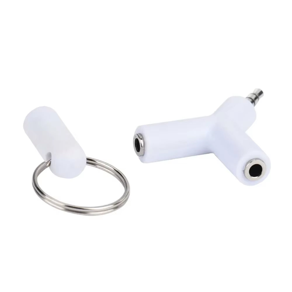 Audio Splitter Y Jack Male to 2 Female M/F 3.5Mm Stereo Cable Adapter for Earphone Headphones Mobile Phone PC MP3 MP4